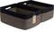 Summer Storage Baskets for Shelves, Closet Organizers Bins for Clothes Blanket Towels, Baby Nursery, Toy Baskets Box, Woven Rope Baskets, 17 x 13 x 7.5”, 2 Packs Woven Brown